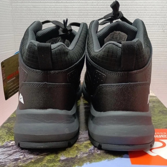 Men’s Ozark Trail Tech Hiker Waterproof Boots Black Shoes Sneakers Sz 10.5, 11.5 main image 5